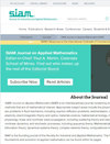 SIAM JOURNAL ON APPLIED MATHEMATICS雜志封面